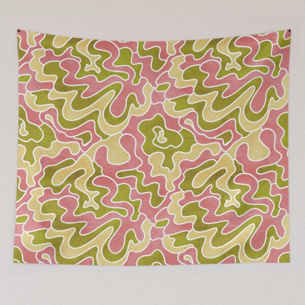 Item preview, Abstract Vibrant Swirls Pattern Color-4 designed and sold by Farissa Designs.