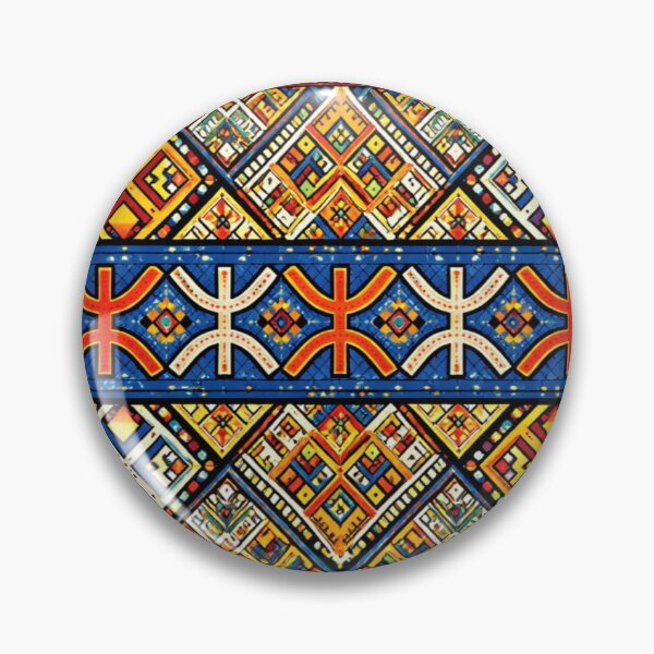 Item preview, Amazigh Geometric Pattern - North African Heritage designed and sold by Myra365Art.