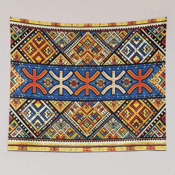 Item preview, Amazigh Geometric Pattern - North African Heritage designed and sold by Myra365Art.