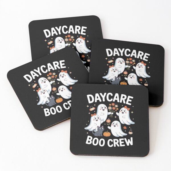 Item preview, Daycare Boo Crew Halloween Floral Ghost Coquette Bow Women designed and sold by joyouartArt.