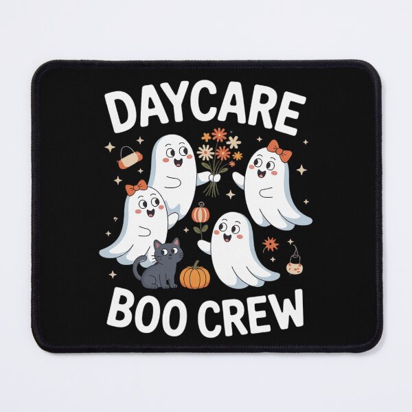 Item preview, Daycare Boo Crew Halloween Floral Ghost Coquette Bow Women designed and sold by joyouartArt.