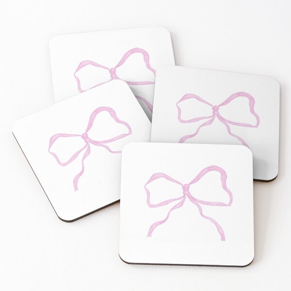 Item preview, pink bow sticker designed and sold by himran.