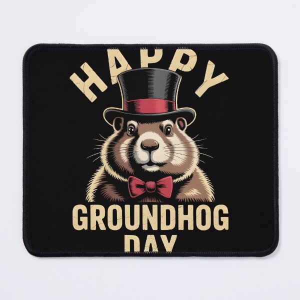 Item preview, Happy Groundhog Day Vintage Groundhog T-Shirt designed and sold by MizoX7.