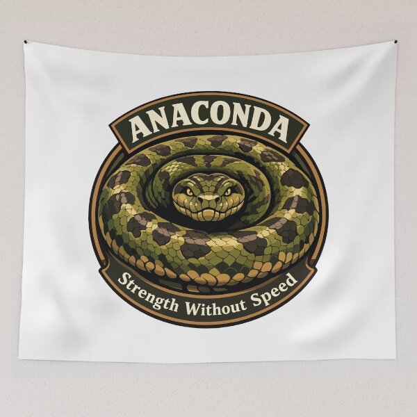Item preview, Anaconda Snake – World’s Heaviest Constrictor Reptile designed and sold by WildlifeInc.
