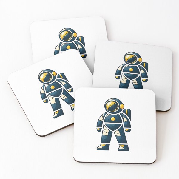 Item preview, Abstract Astronaut Symbol Minimal Space Illustration designed and sold by Combat Skies.