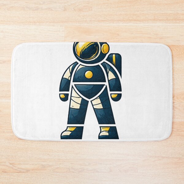 Item preview, Abstract Astronaut Symbol Minimal Space Illustration designed and sold by Combat Skies.