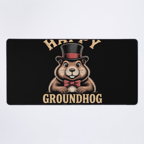 Item preview, Happy Groundhog Day Vintage Groundhog T-Shirt designed and sold by MizoX7.