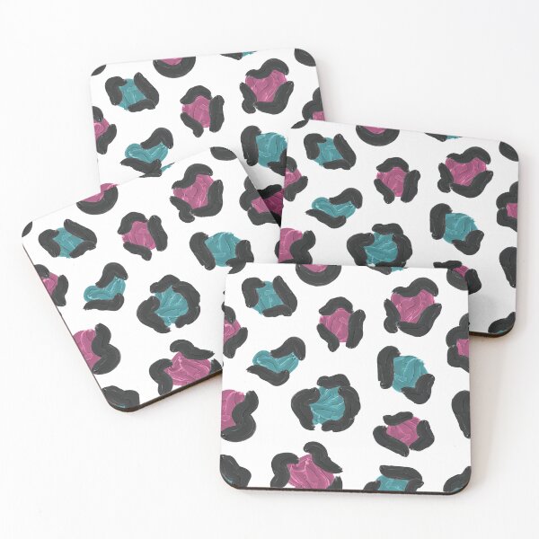 Item preview, Electropop Leopard Print designed and sold by Daniel Bevis Design.