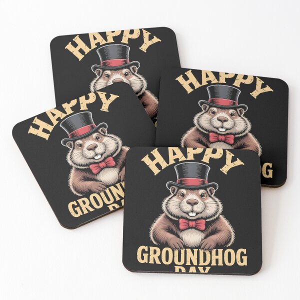 Item preview, Happy Groundhog Day Vintage Groundhog T-Shirt designed and sold by MizoX7.