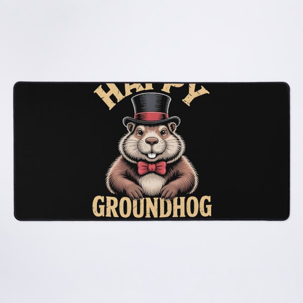 Item preview, Happy Groundhog Day Vintage Groundhog T-Shirt designed and sold by MizoX7.