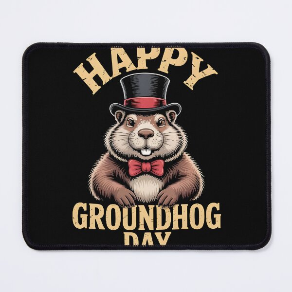 Item preview, Happy Groundhog Day Vintage Groundhog T-Shirt designed and sold by MizoX7.