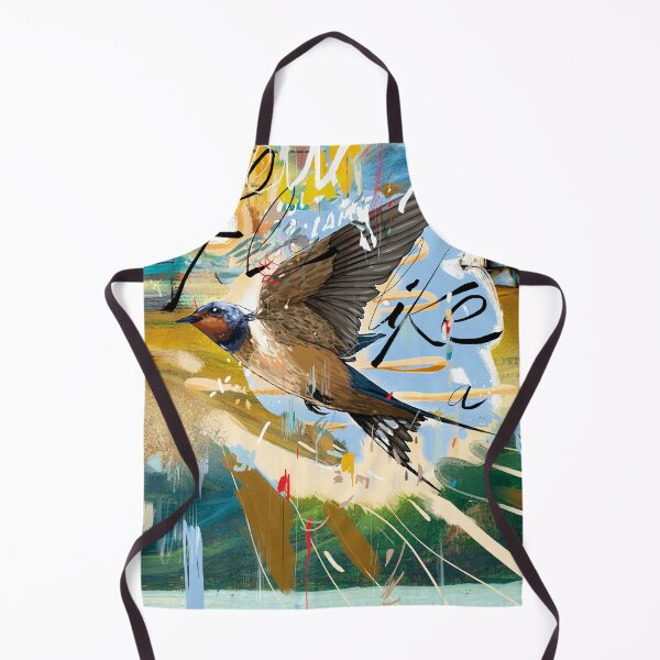 Artikelvorschau, Flieg wie ein Vogel – Abstrakte Mixed-Media-Kunst entworfen und verkauft von Matalobos / Retro Art & Classic Machines.