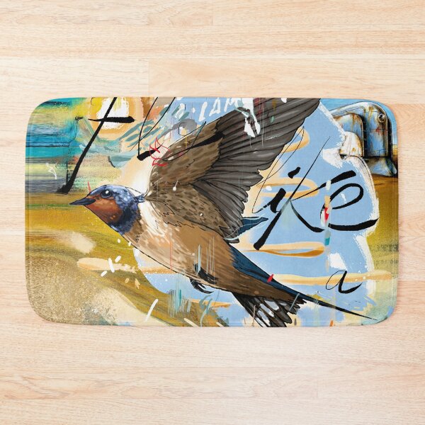 Artikelvorschau, Flieg wie ein Vogel – Abstrakte Mixed-Media-Kunst entworfen und verkauft von Matalobos /  Retro Art & Classic Machines.
