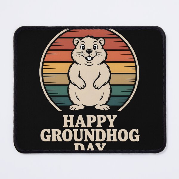 Item preview, Happy Groundhog Day Vintage Groundhog T-Shirt designed and sold by MizoX7.