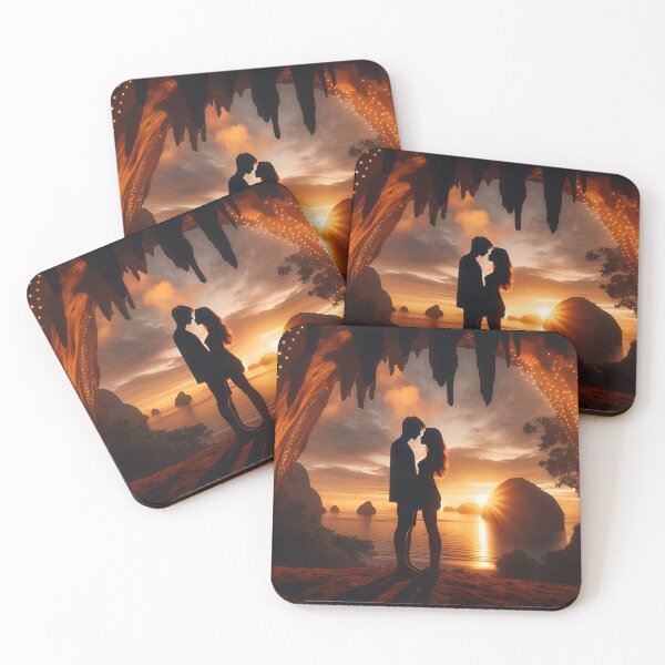Item preview, Cave Romance at Sunset designed and sold by RobertMartinArt.