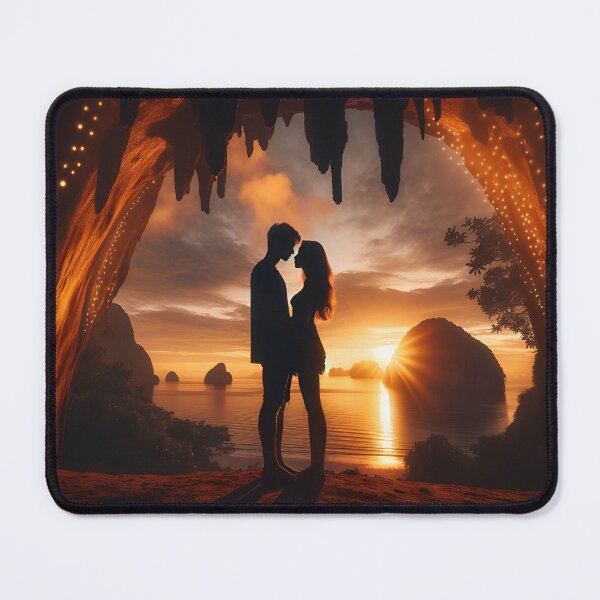 Item preview, Cave Romance at Sunset designed and sold by RobertMartinArt.