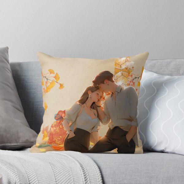 Item preview, Autumn Glow: Embrace Under the Ginkgo Trees designed and sold by Kanniax.