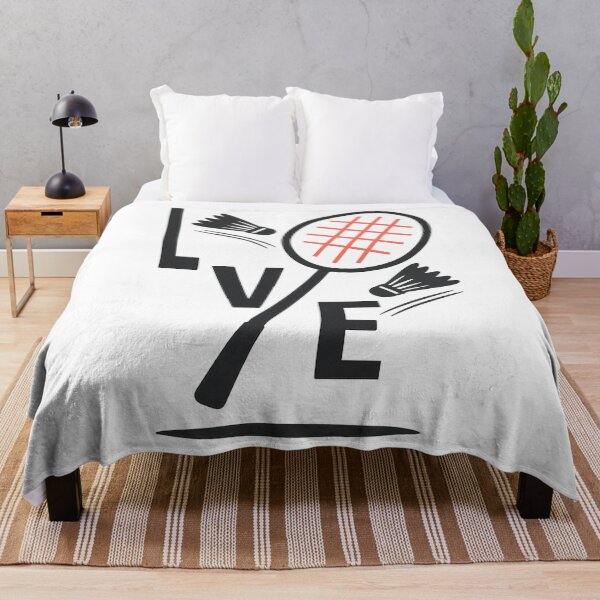 Item preview, Love Badminton  designed and sold by Art Laboratory - Unique Design Studio.