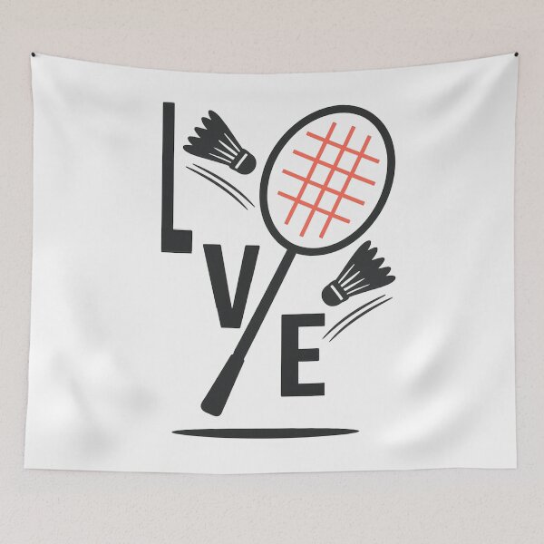 Item preview, Love Badminton  designed and sold by martin&matt artwork.