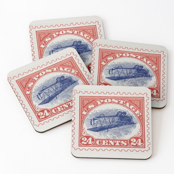 Item preview, inverted jenny postage stamp curtiss biplane rare treasures designed and sold by PilotandPlane.