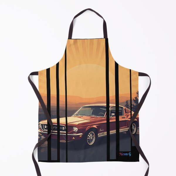 Item preview, For Mustan Fastbac 1967, retro illustration 9 designed and sold by Neon G.