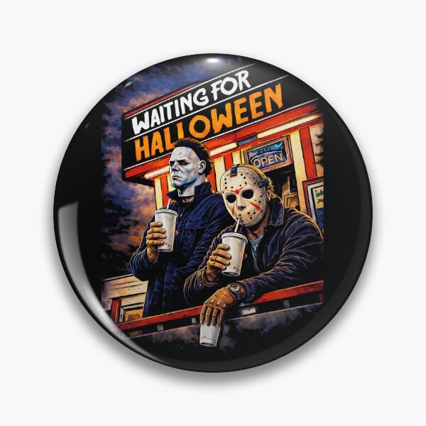 Item preview, waiting for Halloween designed and sold by American Artist Designs.