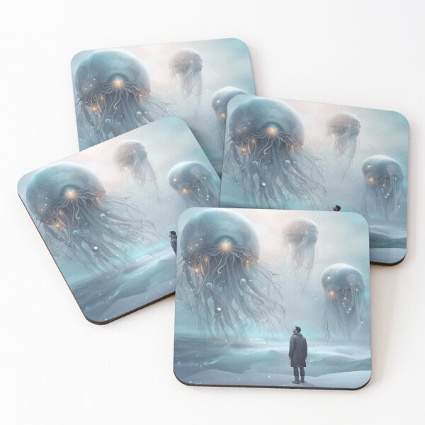 Item preview, Ethereal Guardians of the Frozen Abyss designed and sold by Syrupulse.
