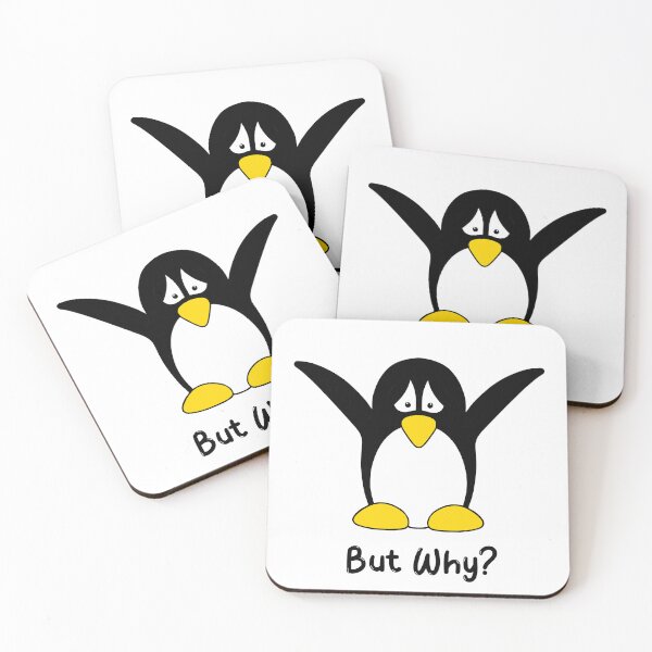 Item preview, But Why Nihilist Penguin designed and sold by Sartoris Art.