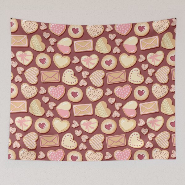 Item preview, Valentine’s Day Cookie Pattern  designed and sold by scrambledpegs.