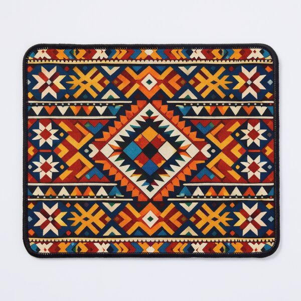 Item preview, Amazigh Berber Textile Pattern designed and sold by Myra365Art.