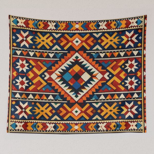 Item preview, Amazigh Berber Textile Pattern designed and sold by Myra365Art.