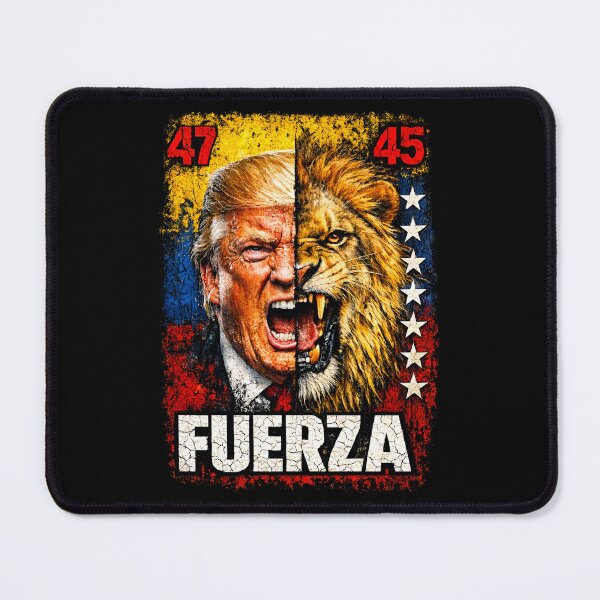 Item preview, Trump and Lion Fuerza Venezuela Freedom 47 designed and sold by GuacamayaFree7.