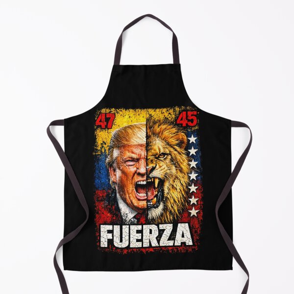 Item preview, Trump and Lion Fuerza Venezuela Freedom 47 designed and sold by GuacamayaFree7.