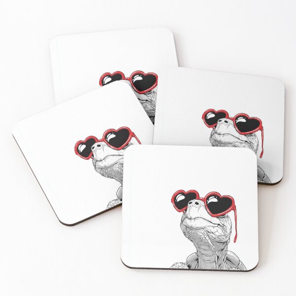Item preview, Cool Heart Turtle  designed and sold by sosoetmonde.