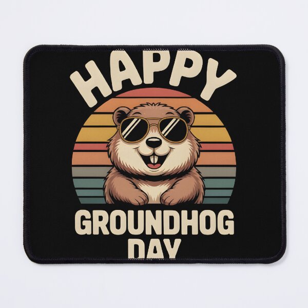 Item preview, Happy Groundhog Day Vintage Groundhog T-Shirt designed and sold by MizoX7.