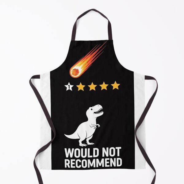Item preview, Meteor Review – Funny Dinosaur 1 Star Rating Dark Humor designed and sold by Paper & Pattern Co.
