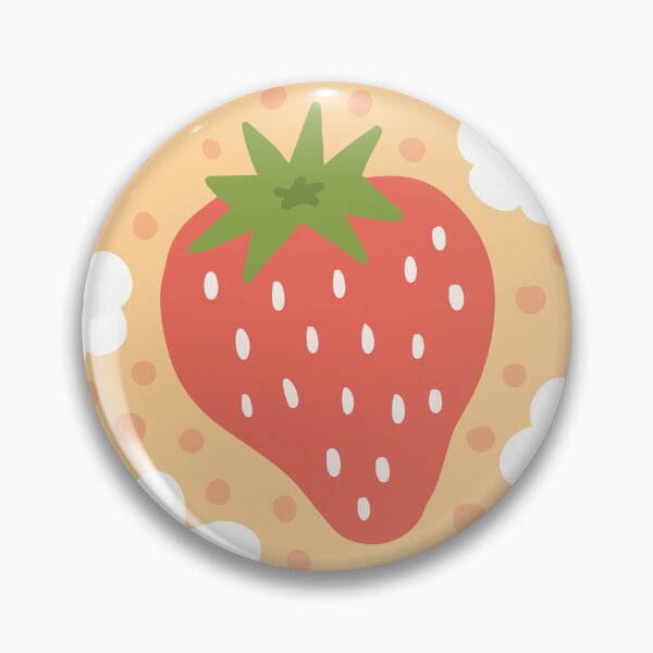 Item preview, Country Summer Strawberry on Yellow designed and sold by latheandquill.