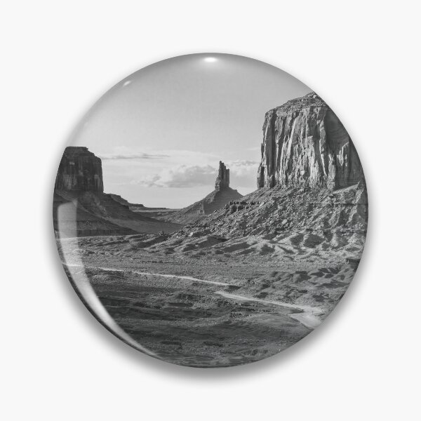 Item preview, Late Day View of Monument Valley BW designed and sold by PhotoArt by Joan Carroll.