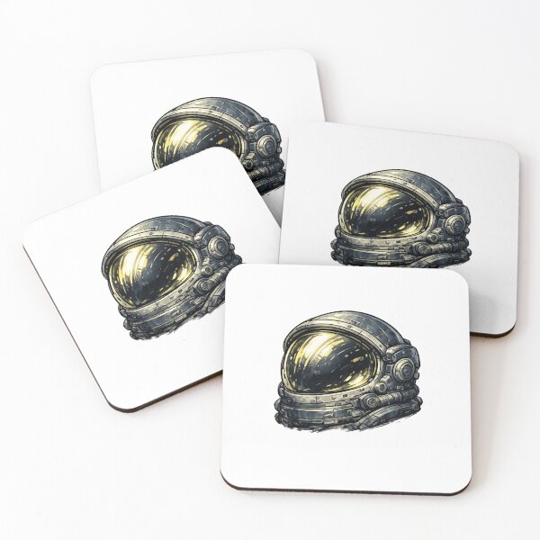 Item preview, Astronaut Helmet as Object Space Illustration designed and sold by Combat Skies.