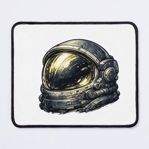 Item preview, Astronaut Helmet as Object Space Illustration designed and sold by Combat Skies.