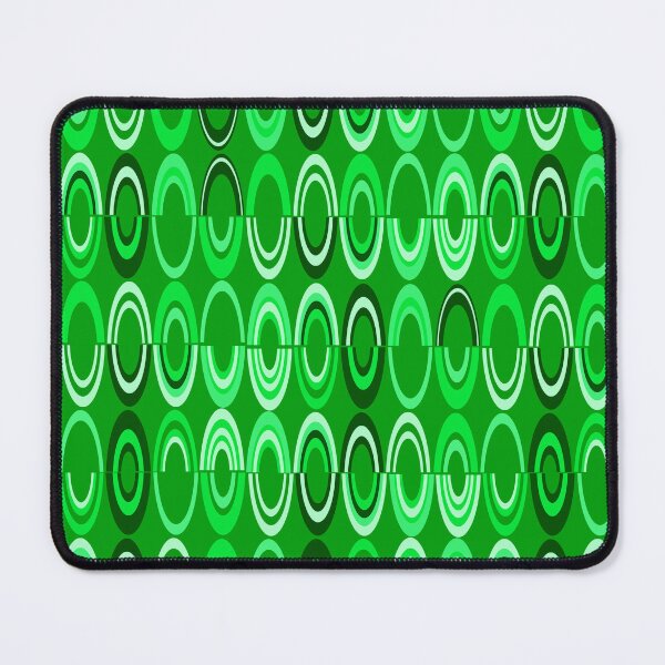 Item preview, Green Geometric Circles Pattern designed and sold by Andrew Hitchen.