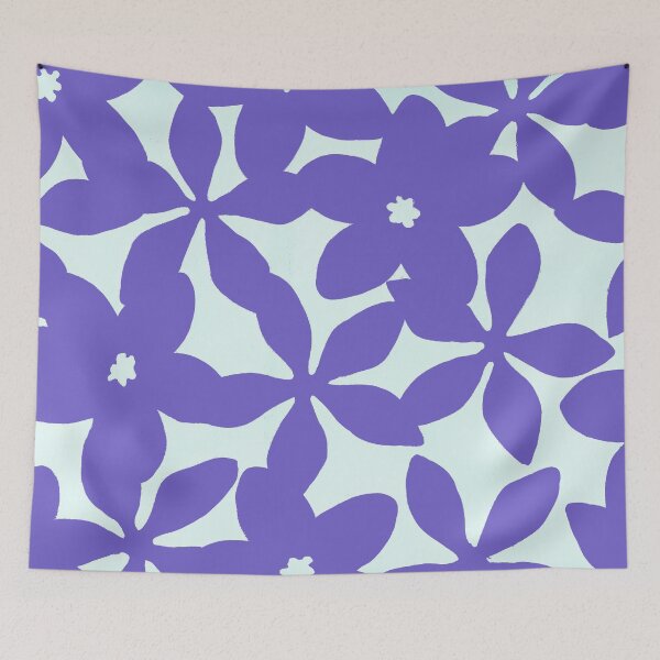 Item preview, flat tempera flowers designed and sold by Chaosvibe.