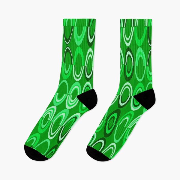 Item preview, Green Geometric Circles Pattern designed and sold by Andrew  Hitchen.