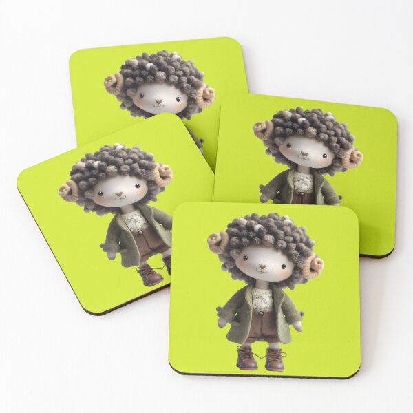 Item preview, The Cutest Toy Sheep Ever designed and sold by Retro Whimsy.