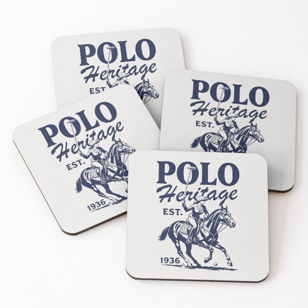 Item preview, Vintage Polo Heritage 1936 - Equestrian Sports Illustration designed and sold by SplashTastic.