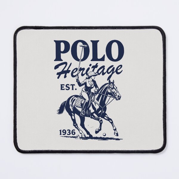 Item preview, Vintage Polo Heritage 1936 - Equestrian Sports Illustration designed and sold by SplashTastic.