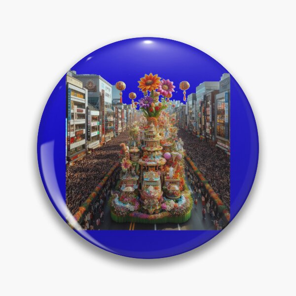 Item preview,  Grand Floral City Parade in South Korea – Realistic Festival Scene designed and sold by PaintMeWorld.