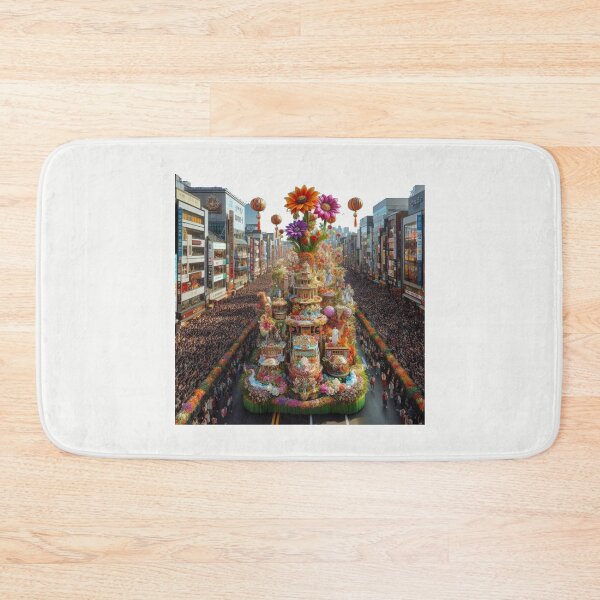 Item preview,  Grand Floral City Parade in South Korea – Realistic Festival Scene designed and sold by PaintMeWorld.