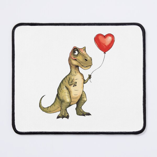 Item preview, T-Rex Love valentine's day dinosaur designed and sold by SOUFIANE1991.