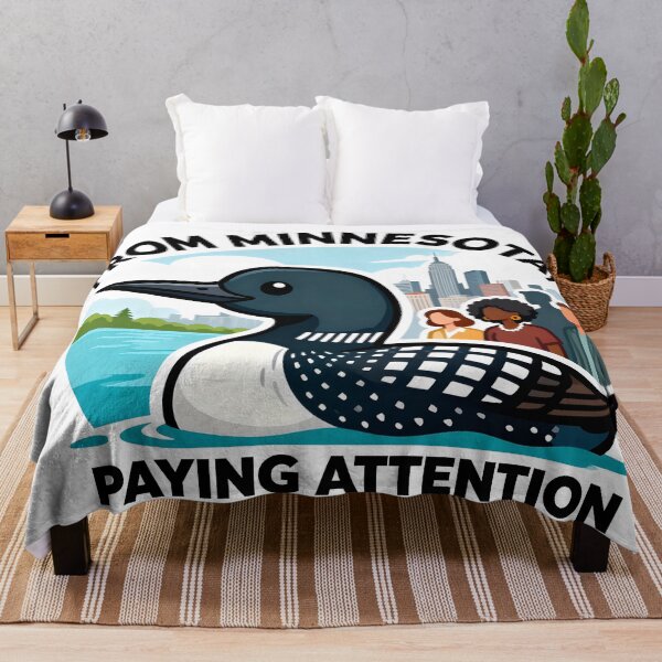 Item preview, minnesota rebel From Minnesota, Paying Attention Cartoon Design designed and sold by Uglyandcute.